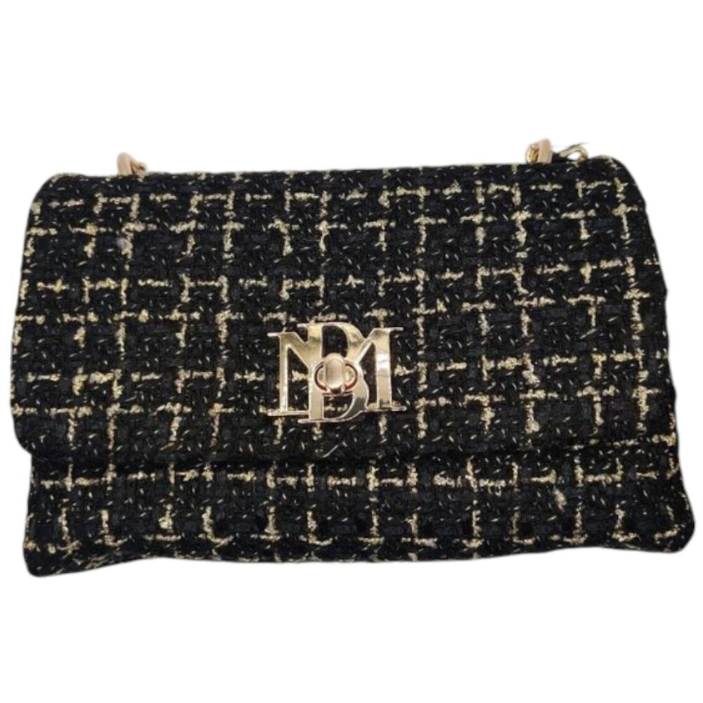 Badgley Mischka NWT Tweed Crossbody Bag